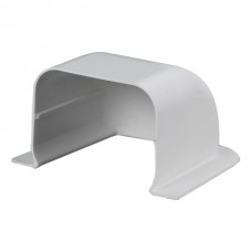 Κάλυμμα Εξωτερικό για Κανάλι Κλιματιστικού 75mmX60mm Λευκό